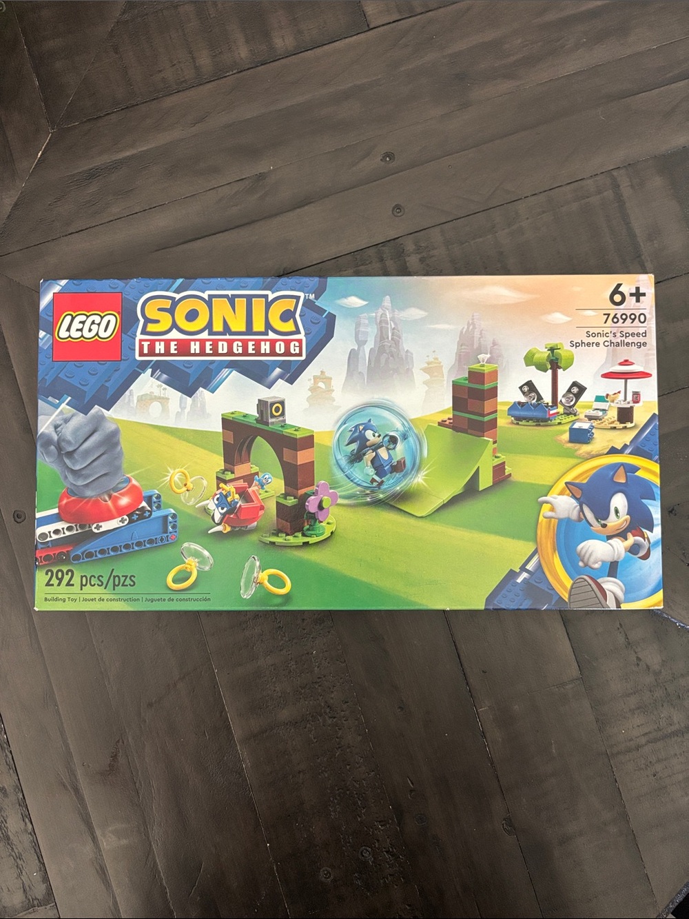 LEGO Sonic the Hedgehog Sonic's Speed Sphere Challenge Building Set - Green NIB